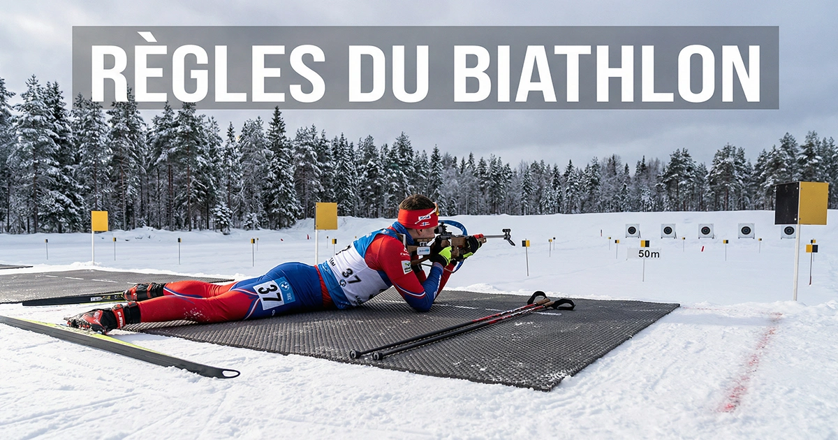 Règles du biathlon expliquées : formats d'épreuves, système de pénalités et tir